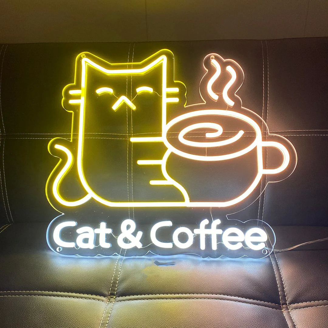 Custom Coffee Neon Signs For Your Cafe Business