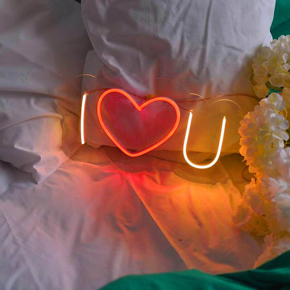 I Love You LED Neon Sign