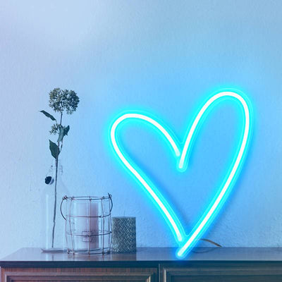 Heart | LED Neon Sign, Shaped, Pink Heart, Heart Sign, Heart Shape, Love Neon, Neon Love, Neon Love Sign, Love Neon Sign, Love Art