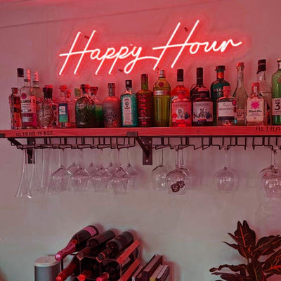 Happy Hour - LED Neon Sign