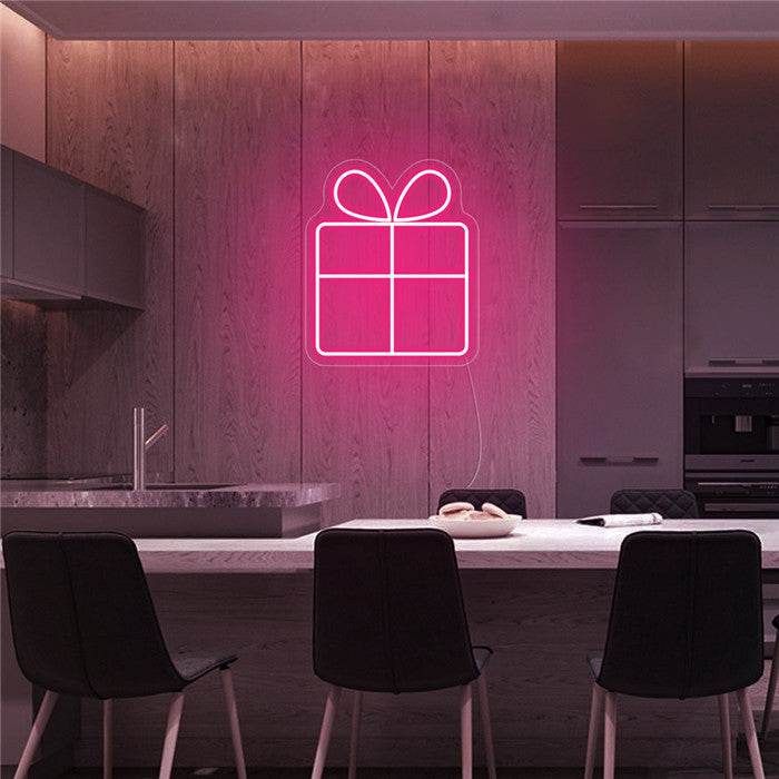 Gift Box - LED Neon Sign