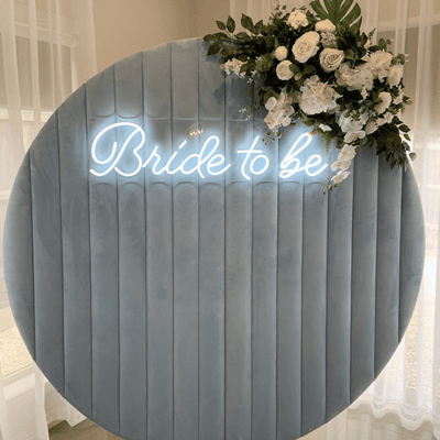 Bride to be Neon Lights Sign Wall Party Wedding