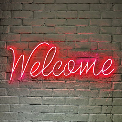 Welcome - LED Neon Sign