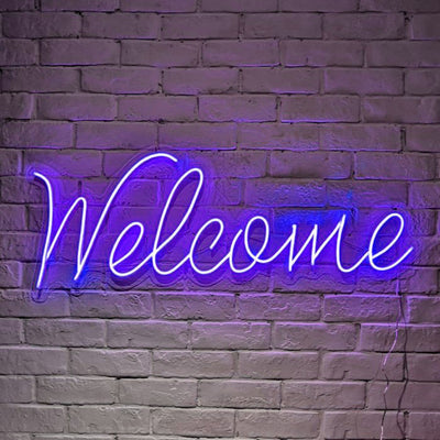 Welcome - LED Neon Sign