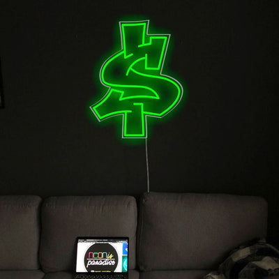 Dollar Led Neon Sign for Business Office ,Money Neon Light Sign 