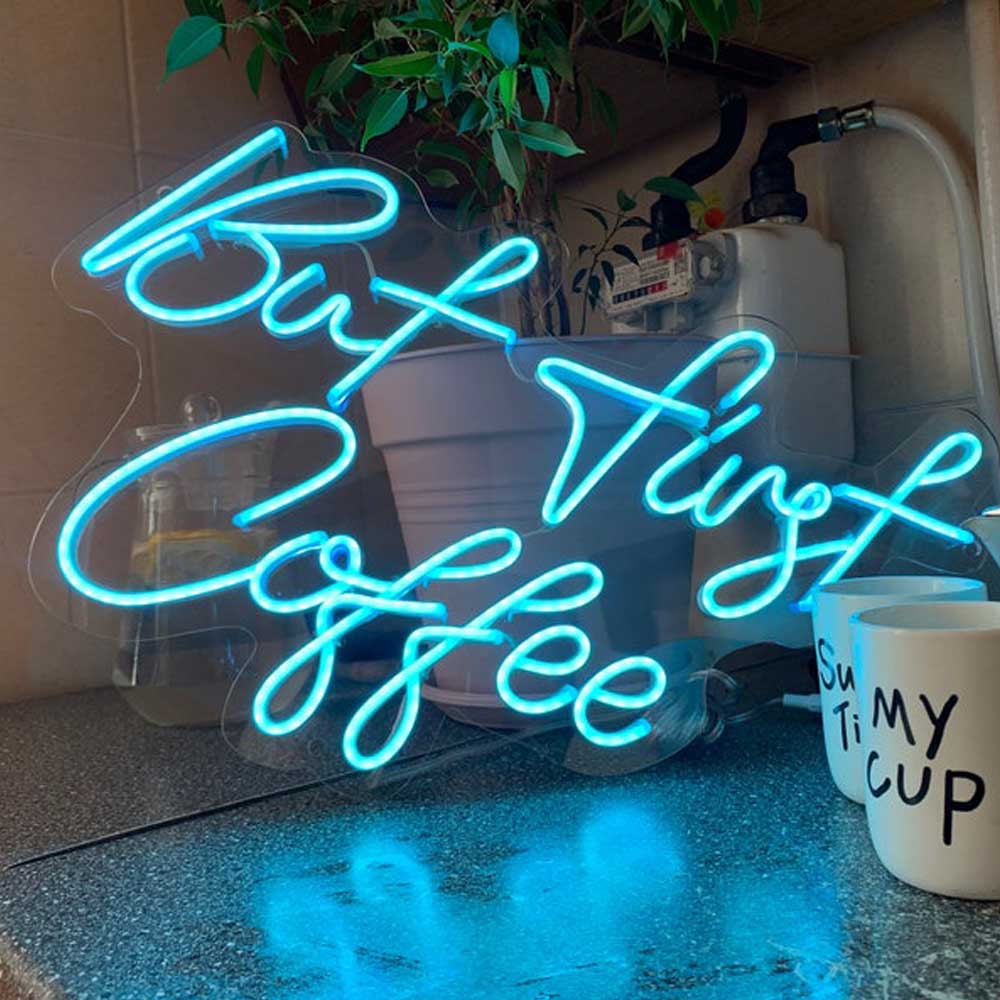 Coffee neon sign, Cafe Neon Sign, Coffee Led Sign