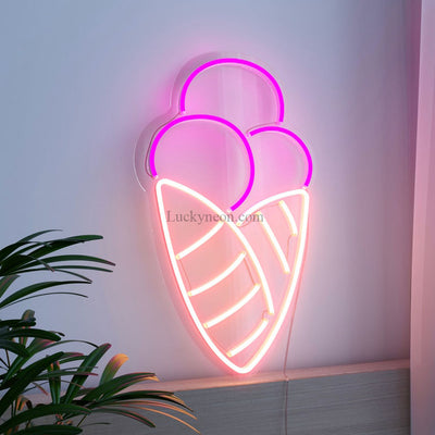 7 Versions Ice Cream - LED Neon Sign