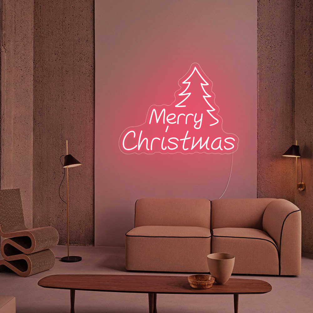 Merry Christmas Neon Sign Flex Light Sign Led Neon