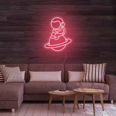 Astronaut Neon sign