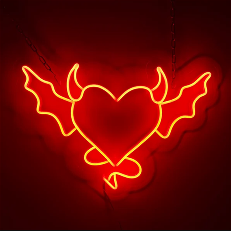 Angel Devil LED Neon Sign