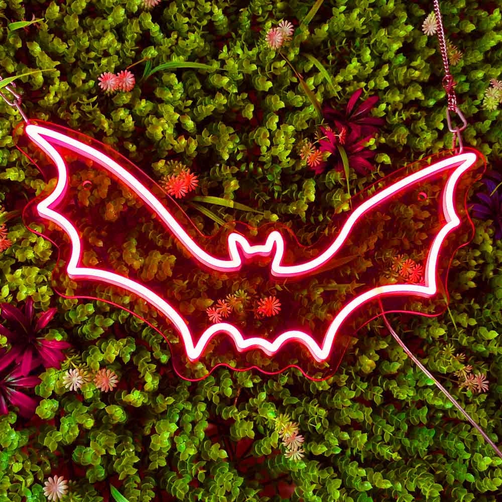 Bat neon light cheap