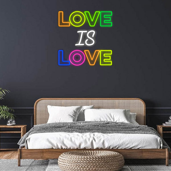 Love is Love - LED Neon Sign