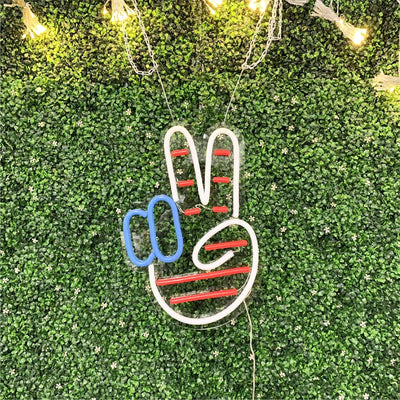 Peace Neon Sign
