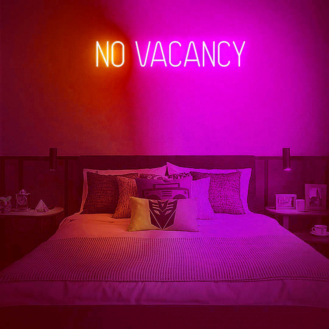No Vacancy - LED Neon Sign