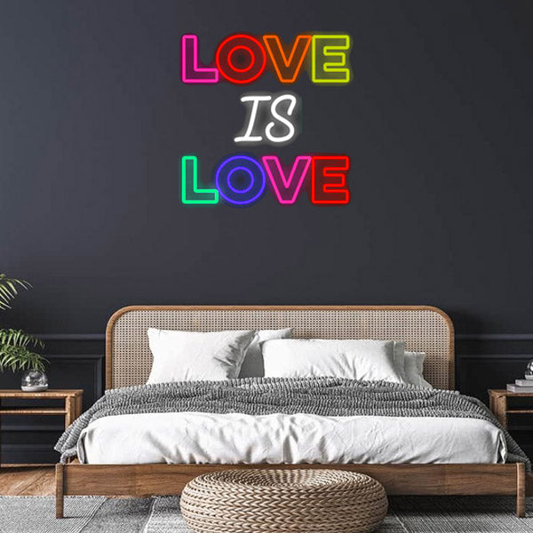 Love is Love - LED Neon Sign