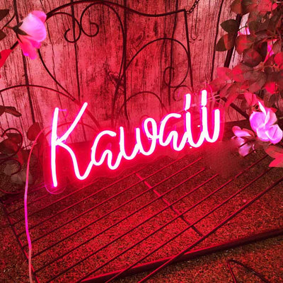 Kawaii Neon LED Sign Custom Neon Light Sign Led Custom Light Neon Home Room anime japan japanese