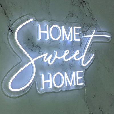 Home Sweet Home Sign - Wall Sign Art - Custom Neon Sign LED Light - Party Neon Sign