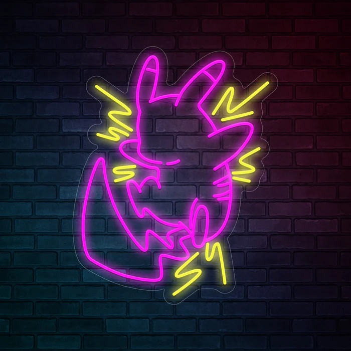 Pikachu Neon Sign