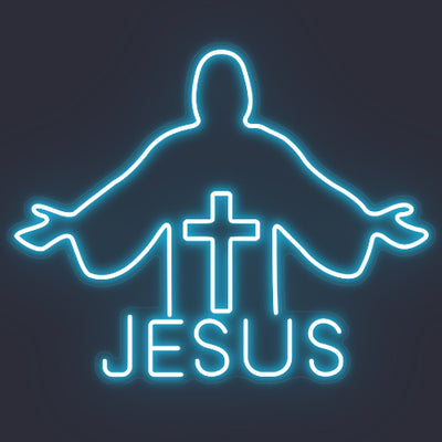 JESUS Neon Sign