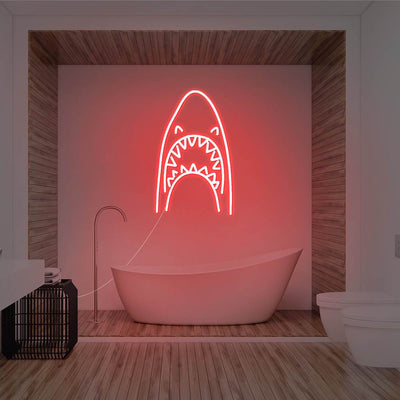 Baby Shark LED Neon Sign | Nautical Sign | Shark Light