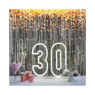 30 Happy Birthday - LED Neon Sign