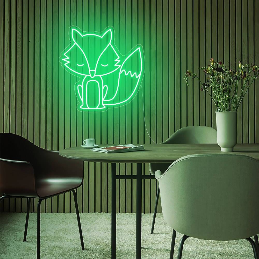 Fox neon sign new arrivals