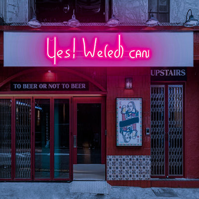 Yes! Weed Can Neon Sign