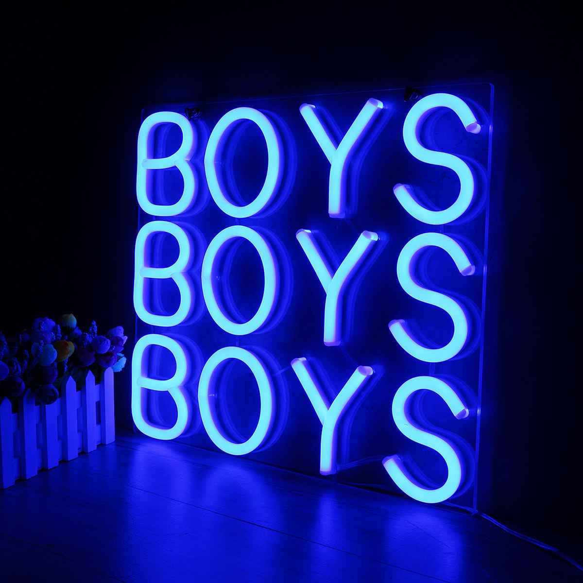 BOYS BOYS BOYS- LED Neon Sign for kidsroom, boys neon sign โ LUCKYNEON