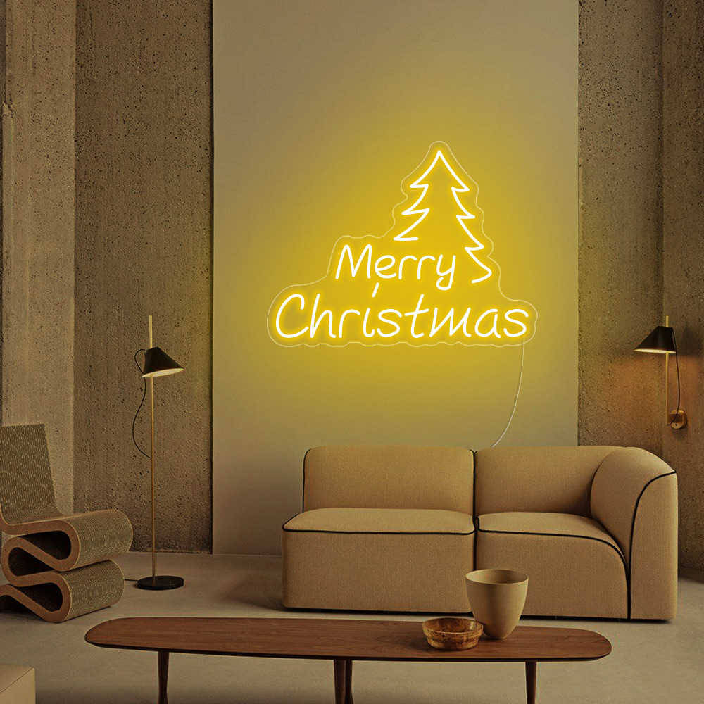 Merry Christmas Xmas ,Led Sign for Christmas Eve Home Bar Wall Decoration,Neon Sign