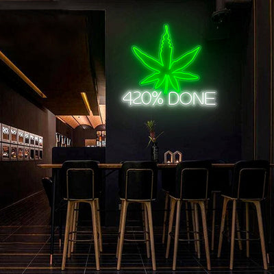 420 Weed Neon Sign