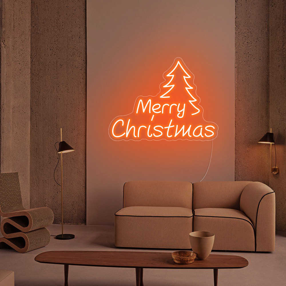 Merry Christmas Neon Sign for Christmas festive season decorations