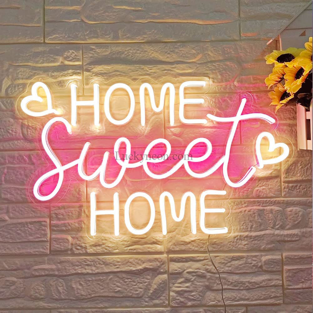 Home Sweet Home  - LED Neon Sign