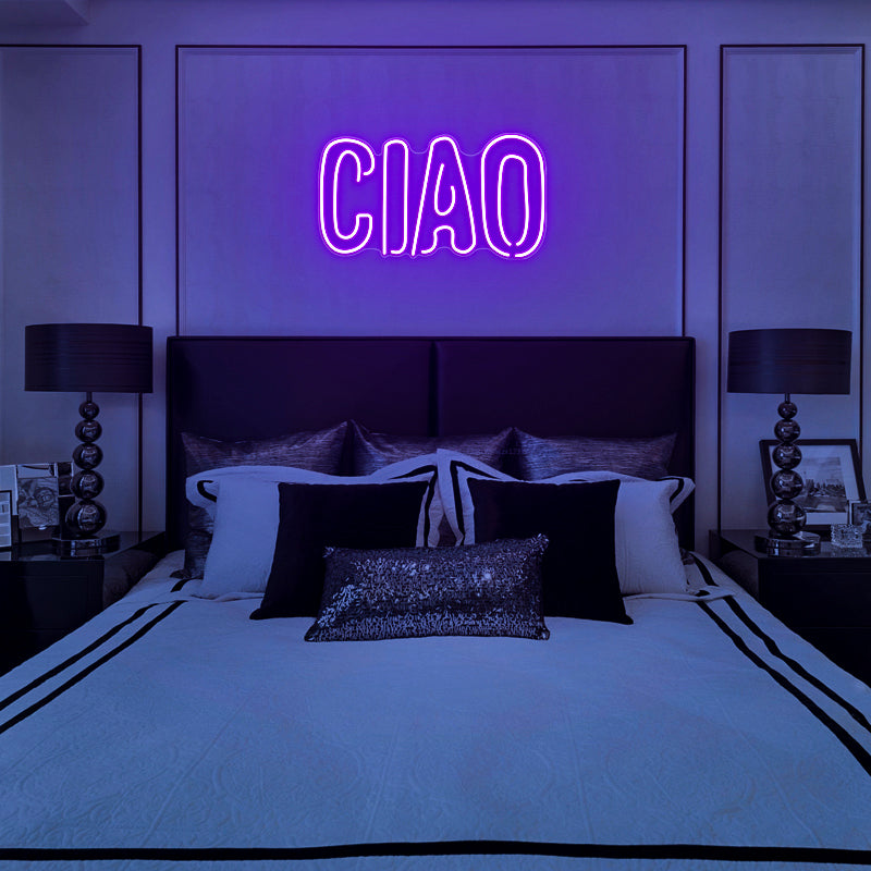 CIAO Neon Sign