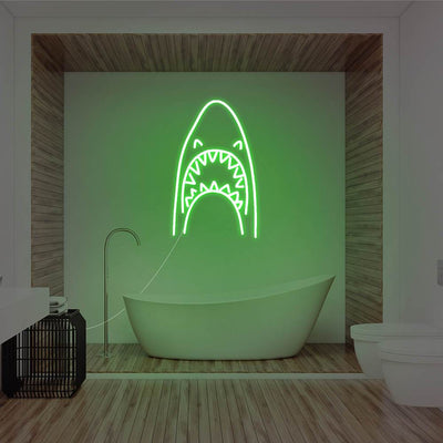 Shark neon sign,Shark led sign,Shark light sign,Shark wall decor,Shark wall art