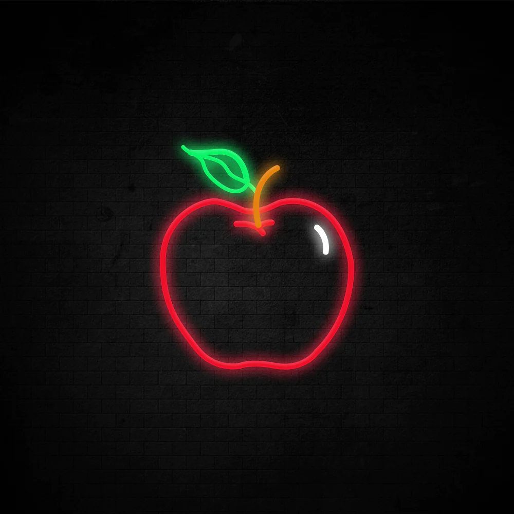 Apple Neon Sign