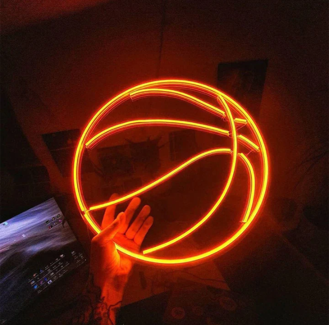 Led Basketball. Sign Basketball- LED Neon Signs | Sports Neon Sign | Ball Neon Lights ...