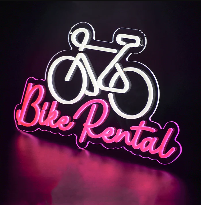Bike Renta- LED Neon Signs