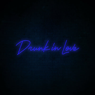  Drunk In Love Neon Sign Light Home Bedroom Wall Hanging Nightlight Gift