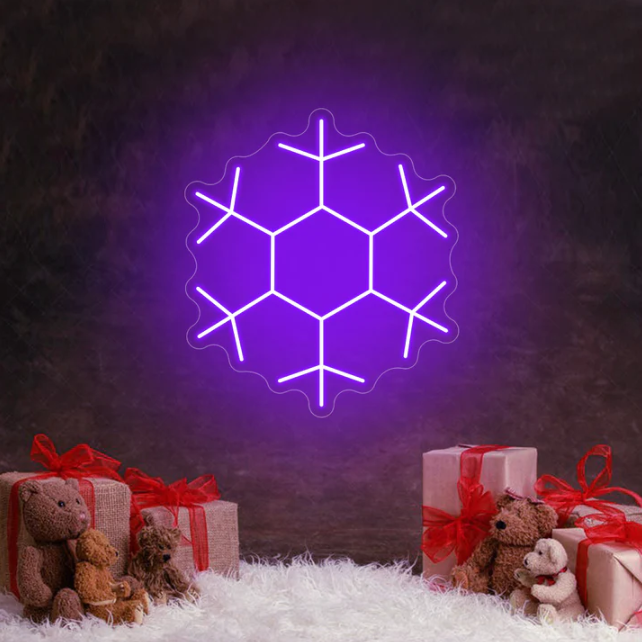 Christmas snowflake- LED Neon Signs
