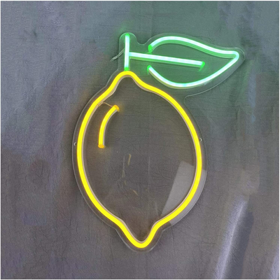 Lemon Neon Light