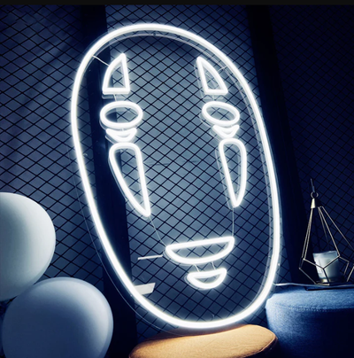 Faceless male anime characters- LED Neon Signs