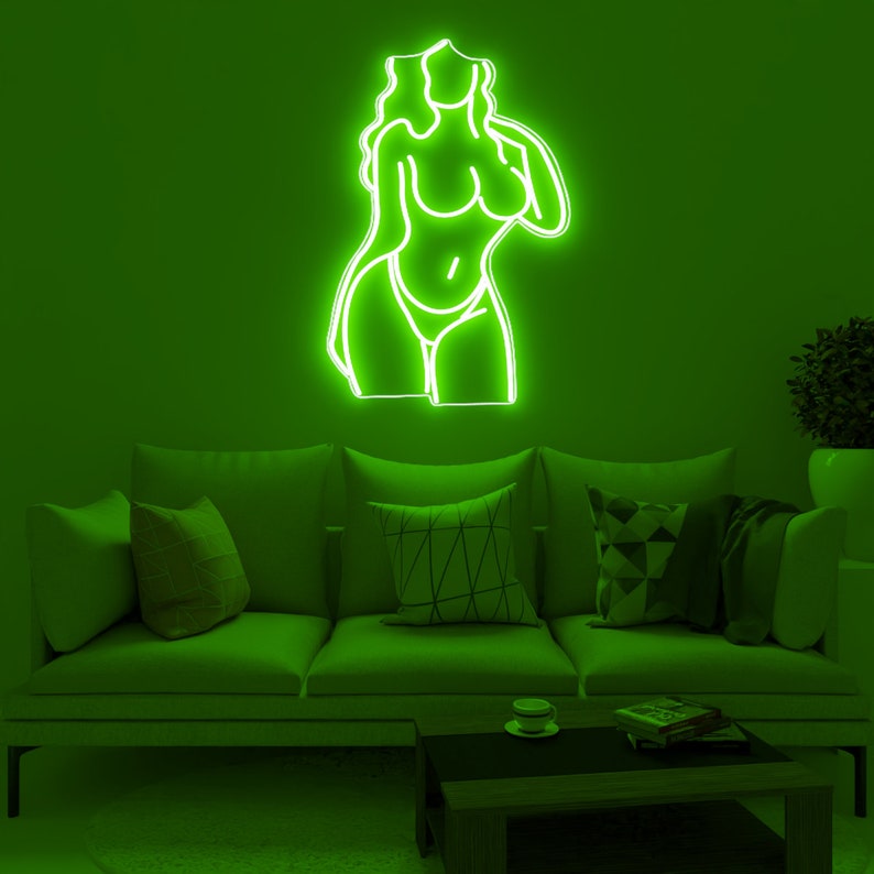 bikini Lady - LED Neon Sign