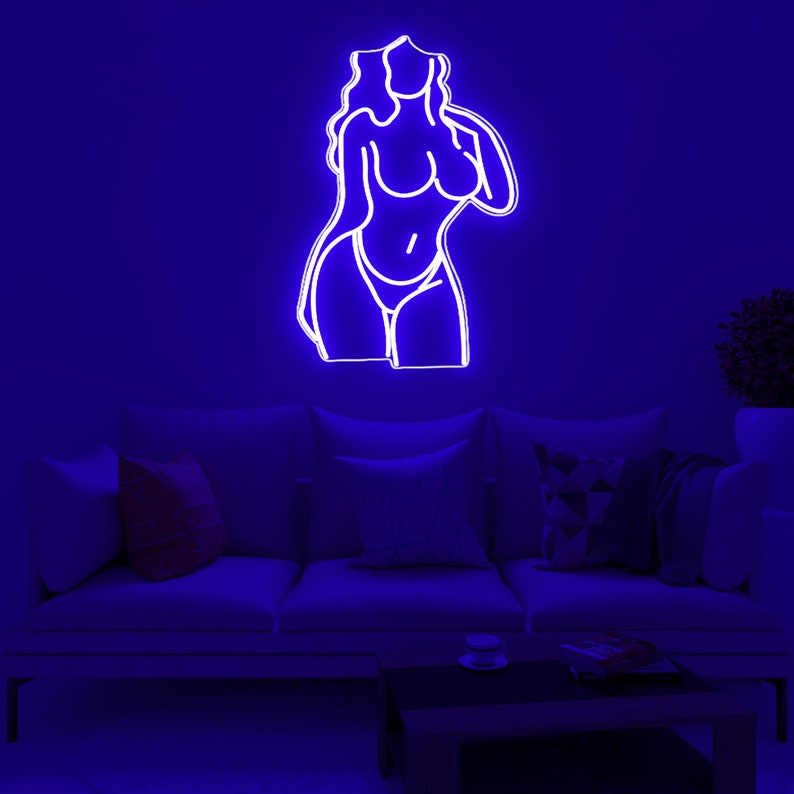 bikini Lady - LED Neon Sign