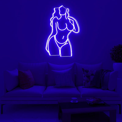 bikini Lady - LED Neon Sign