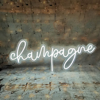 Champagne- LED Neon Sign