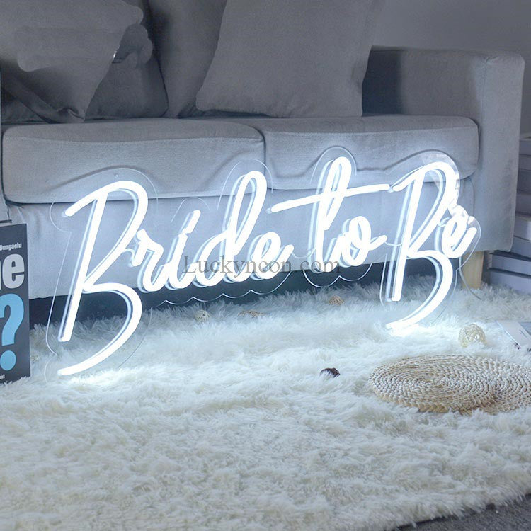 Wedding Neon Sign Bride to be Handcrafted Love Neon