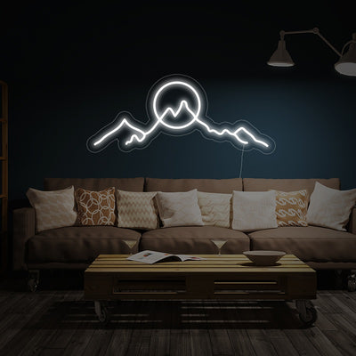 Mountain - LED Neon Sign,Mountain led sign,Mountain led light,Mountain wall decor,Neon sign mountain