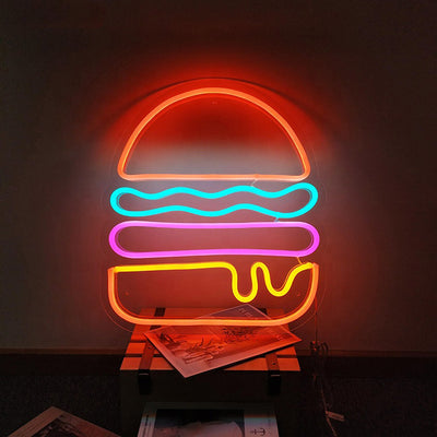 Burger- LED Neon Sign