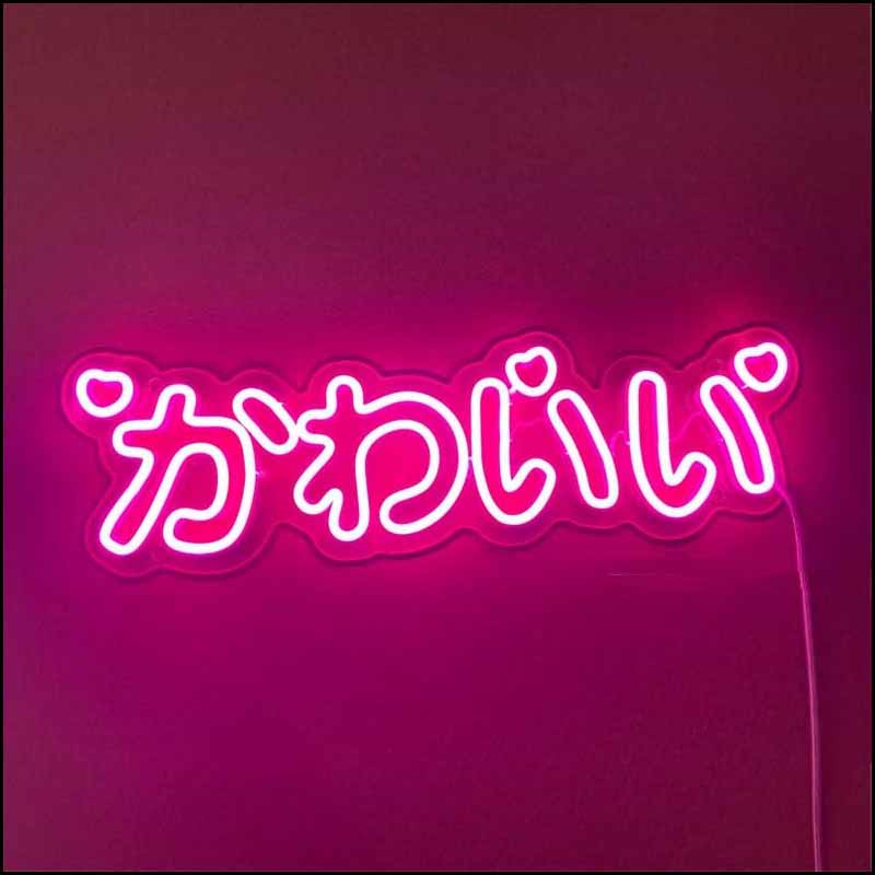 Kawaii Style Anime Led Neon Sign Light