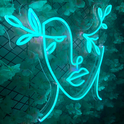 Face - LED Neon Sign 3 Versions